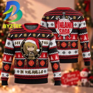 Vinland Saga See You In Valhalla Best Gift For Fan Ugly Christmas Sweater