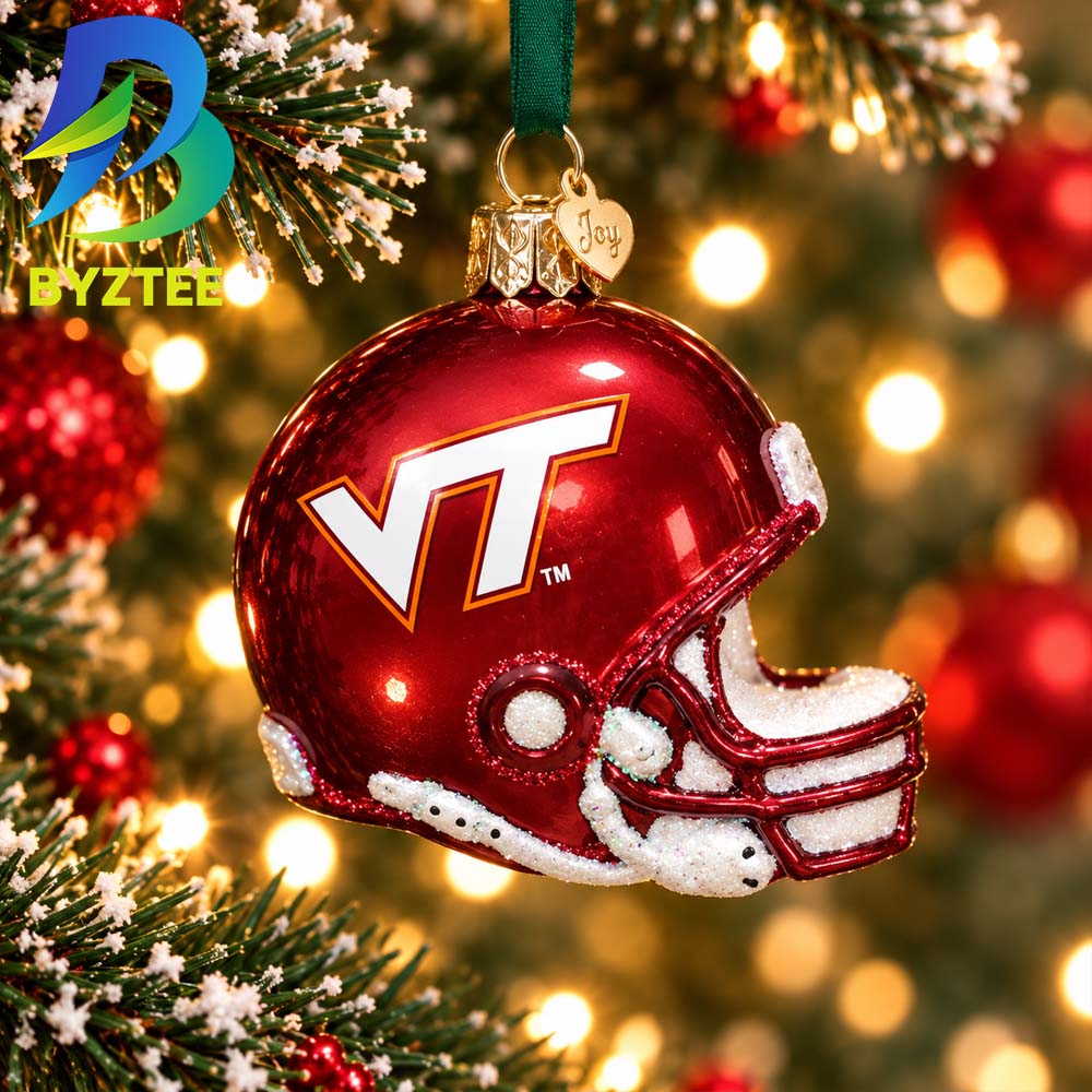 Virginia Tech Helmet NCAA Gifts For Fan Christmas Tree Decorations Ornament Virginia Tech Helmet NCAA Gifts For Fan Christmas Tree Decorations Ornament