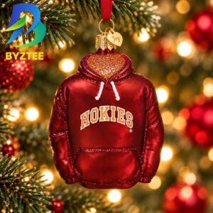 Virginia Tech Hoodie NCAA Gifts For Fan Christmas Tree Decorations Ornament