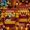 Washington Commanders Christmas Gift For Fan 2026 Ugly Christmas Sweater