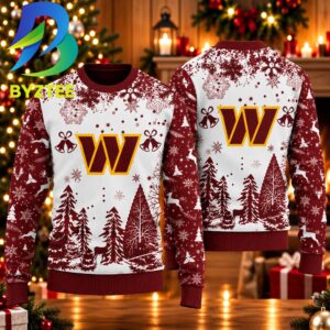 Washington Commanders NFL 2026 Gift For Fan Christmas Ugly Christmas Sweater