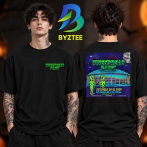 Widespread Panic Charlotte NC Event Poster At Bojangles Coliseum In Charlotte NC On December 30 31 2026 Two Sided Unisex T Shirt