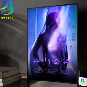 Willow Smith US Event Poster At Sonny Hall In New York On September 6 11 12 2026 Home Decor Poster Canvas