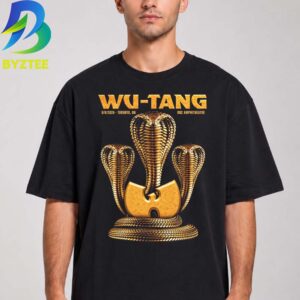 Wu Tang Clan Toronto On Event Poster At RBC Amphitheatre In Toronto On September 8 2026 Unisex T Shirt