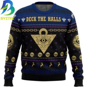 Yugioh Deck The Halls 2026 Ugly Christmas Sweater