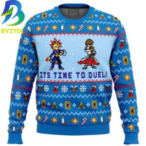 Yugioh Its Time To Duel Ugly Christmas Sweater