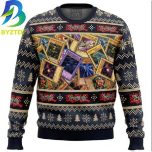 Yugioh Trading Cards Ugly Christmas Sweater