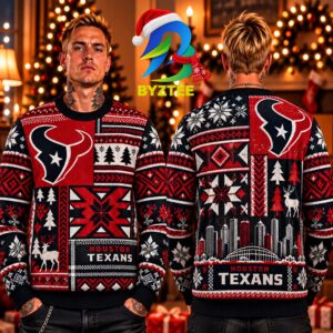 Houston Texans NFL 2026 Best Gift For Fan Christmas Day Ugly Christmas Sweater