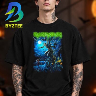Iron Maiden Merch Halloween Fear Of The Dark 2026 Unisex T Shirt