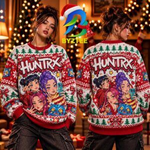 Kpop Demon Hunters Gift For Fan Best Gift For Christmas 2026 Ugly Christmas Sweater