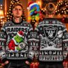 Las Vegas Raiders NFL 2026 Football Best Gift For Fan Ugly Christmas Sweater Las Vegas Raiders NFL 2026 Football Best Gift For Fan Ugly Christmas Sweater