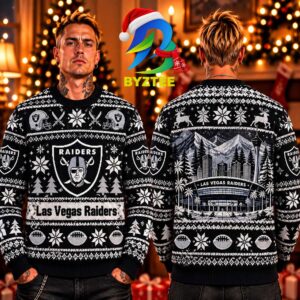 Las Vegas Raiders NFL 2026 Football Best Gift For Fan Ugly Christmas Sweater