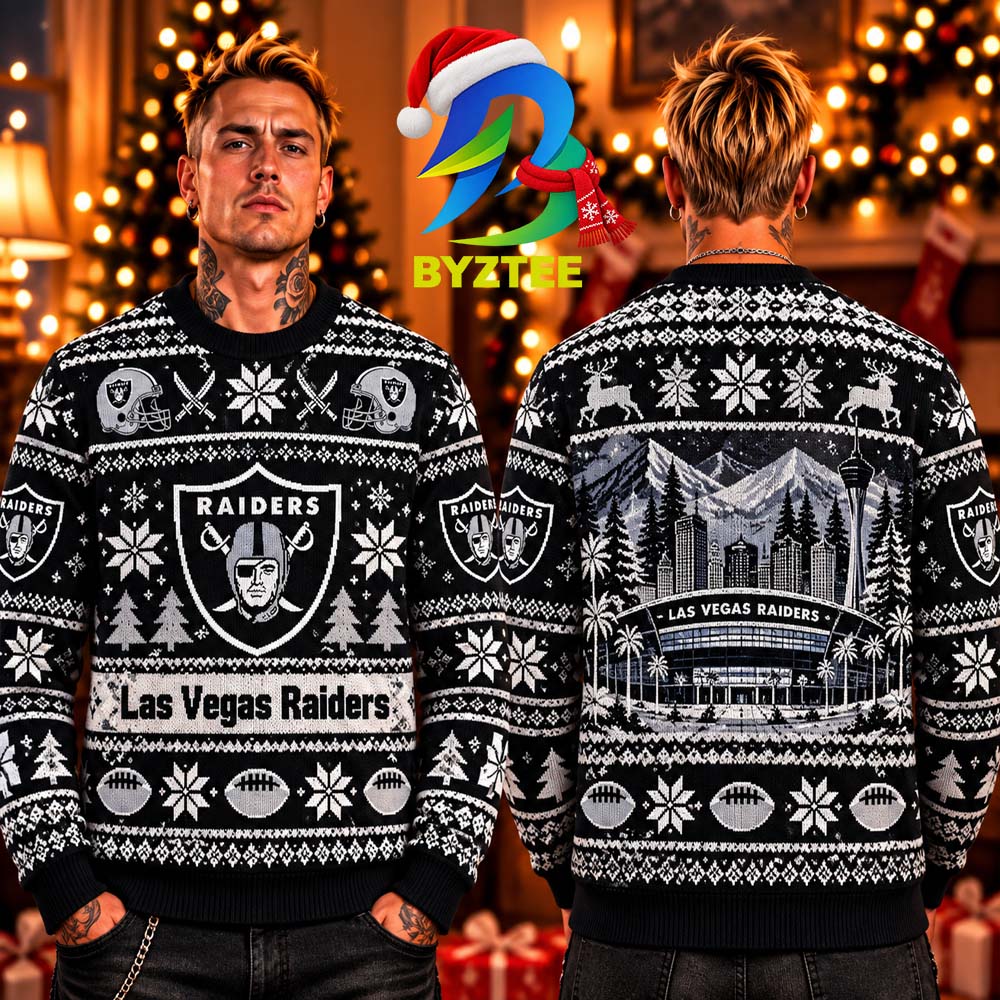 Las Vegas Raiders NFL 2026 Football Best Gift For Fan Ugly Christmas Sweater Las Vegas Raiders NFL 2026 Football Best Gift For Fan Ugly Christmas Sweater