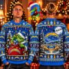 NFL Los Angeles Chargers 2026 Gift For Fan Families Gift Ugly Christmas Sweater