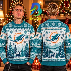 Miami Dolphins NFL 2026 Special Christmas Best Gift For Fan Ugly Christmas Sweater
