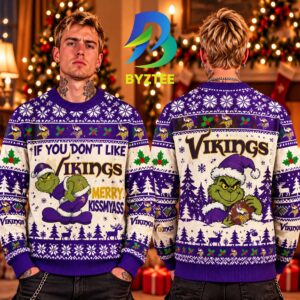 Minnesota Vikings If You Don’t Like Best Gift For Fan Ugly Christmas Sweater