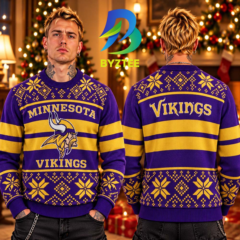 Minnesota Vikings NFL 2026 Best Gift For Fan Christmas Day Ugly Christmas Sweater Minnesota Vikings NFL 2026 Best Gift For Fan Christmas Day Ugly Christmas Sweater