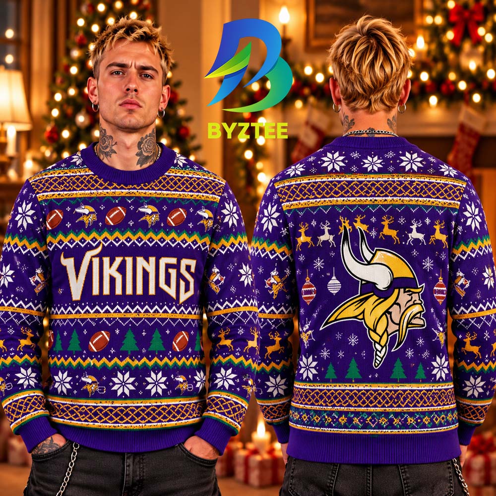 Minnesota Vikings NFL 2026 Best Gift For Fan Skol Runes Ugly Christmas Sweater Minnesota Vikings NFL 2026 Best Gift For Fan Skol Runes Ugly Christmas Sweater
