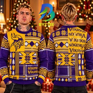 Minnesota Vikings NFL 2026 Gift For Fan Best Gift For Christmas Ugly Christmas Sweater