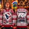 NFL Houston Texans Special Light Up 2026 Gift For Fan Ugly Christmas Sweater