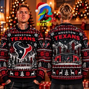 NFL Houston Texans Special Light Up 2026 Gift For Fan Ugly Christmas Sweater