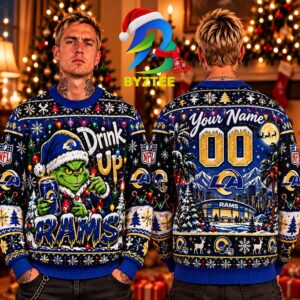 NFL Los Angeles Rams 2026 Gift For Football Fans 2026 Ugly Christmas Sweater