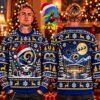 NFL Los Angeles Rams Santa Claus Best Gift For Christmas For Fan Ugly Christmas Sweater