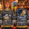 NFL Los Angeles Rams 2026 Intelligence Of The Skull Gift For Christmas Ugly Christmas Sweater