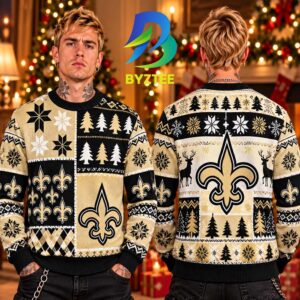 New Orleans Saints NFL 2026 Best Gift For Fan Christmas Day Ugly Christmas Sweater