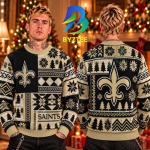 New Orleans Saints NFL 2026 Best Gift For Fan Christmas Gift  Ugly Christmas Sweater