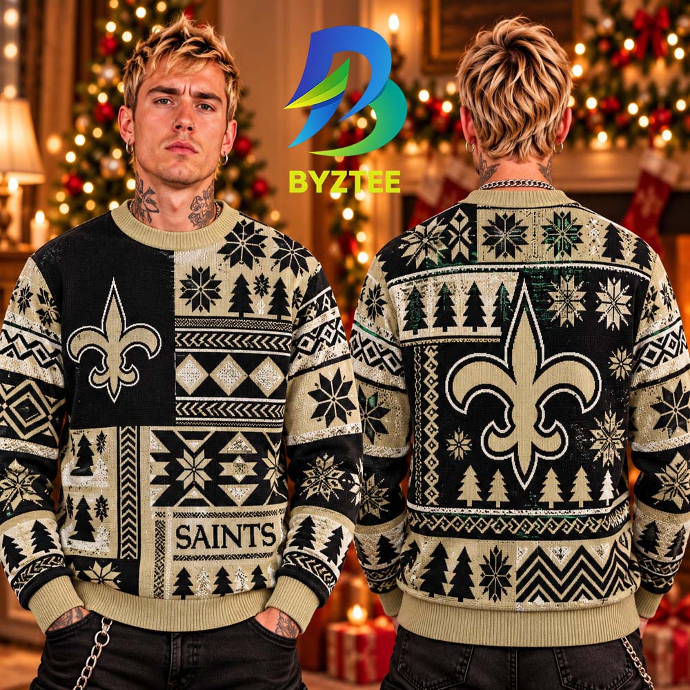 New Orleans Saints NFL 2026 Best Gift For Fan Christmas Gift Ugly Christmas Sweater New Orleans Saints NFL 2026 Best Gift For Fan Christmas Gift Ugly Christmas Sweater