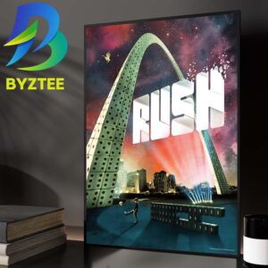 Rush Event Poster At Enterprise Center In St Louis MO Fifty Something Tour On October 21 2026 Home Decor Poster Canvas