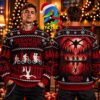 Stranger Things Seasons Greetings From The Upside Down 2026 Gift For Movie Lover Knit Ugly Christmas Sweater Stranger Things Seasons Greetings From The Upside Down 2026 Gift For Movie Lover Knit Ugly Christmas Sweater